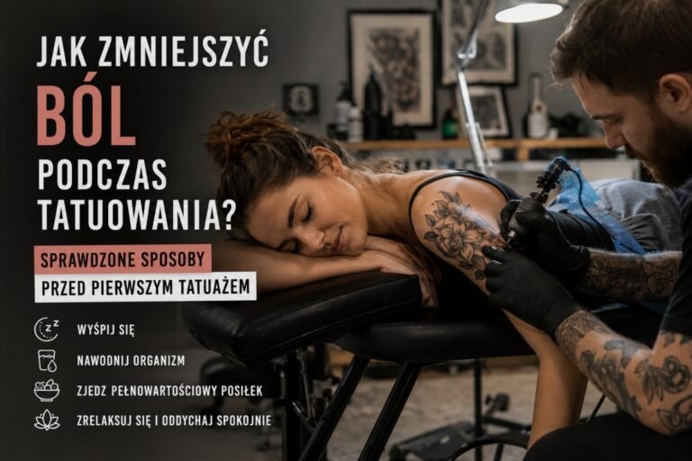 Jak zmniejszyć ból podczas tatuowania Sprawdzone sposoby przed pierwszym tatuażem