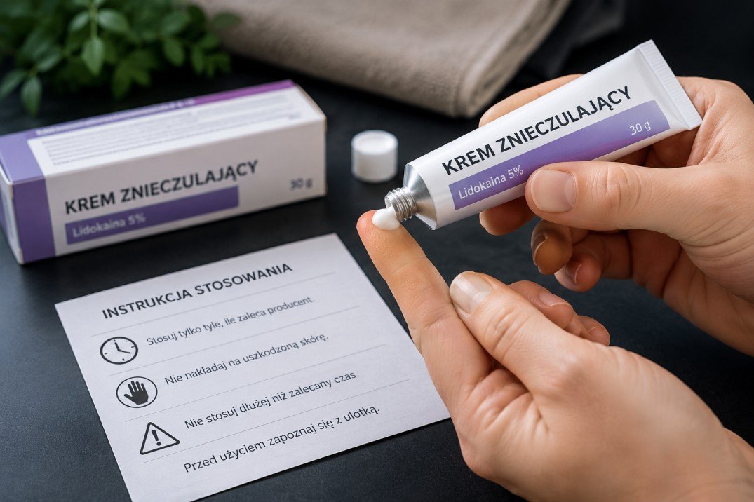 Najczęstsze błędy podczas stosowania kremów znieczulających